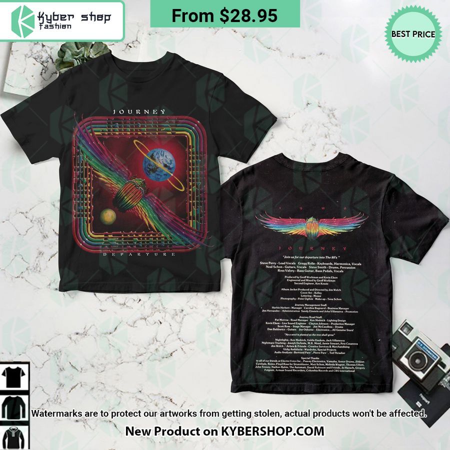 Journey Departure Album Shirt