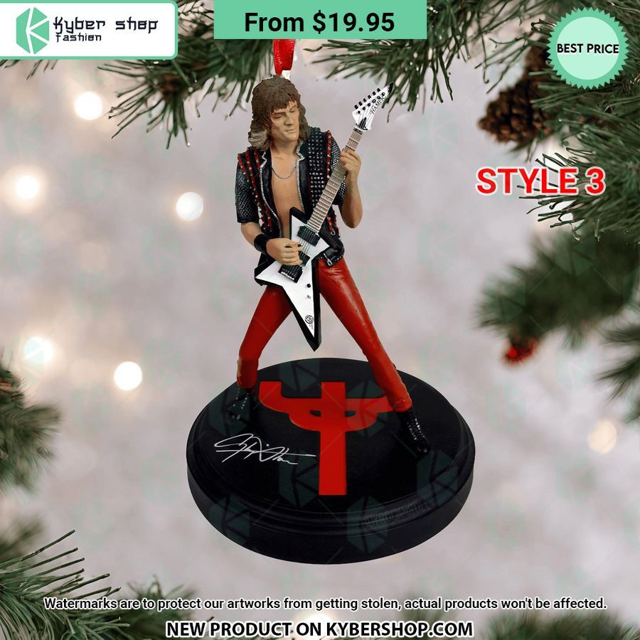Judas Priest Christmas Ornament