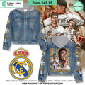 Jude Bellingham Real Madrid Hooded Denim Jacket