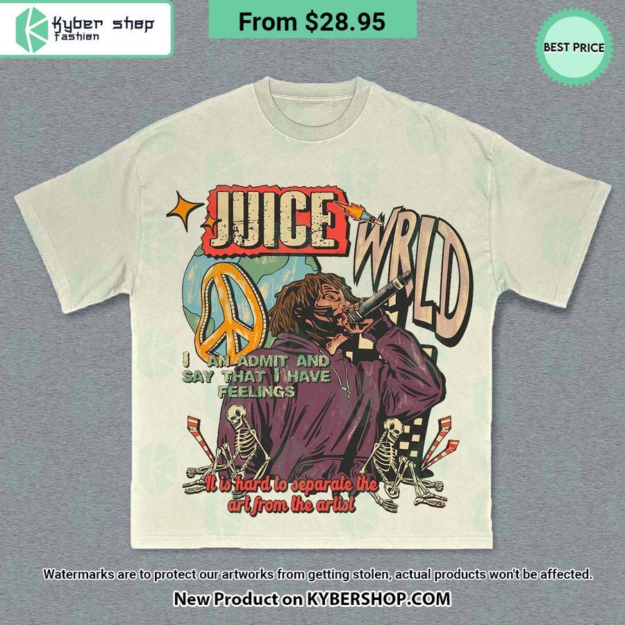 Juice Wrld It Is Hard To Separate The Art From The Artist T Shirt