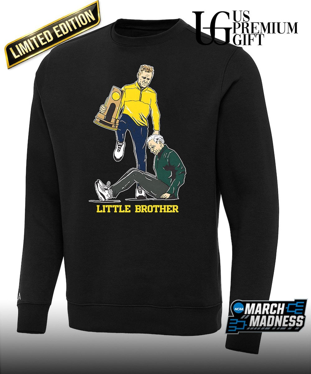 Little brother Dusty May coach Michigan Wolverines basketball shirt