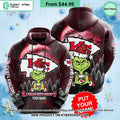 Kansas City Chiefs Grinch CUSTOM Hoodie