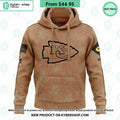 Kansas City Chiefs Salute to Service Hoodie