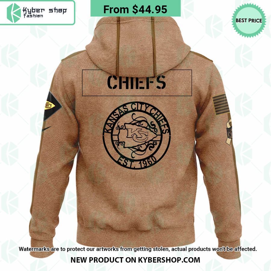 Kansas City Chiefs Salute to Service Hoodie