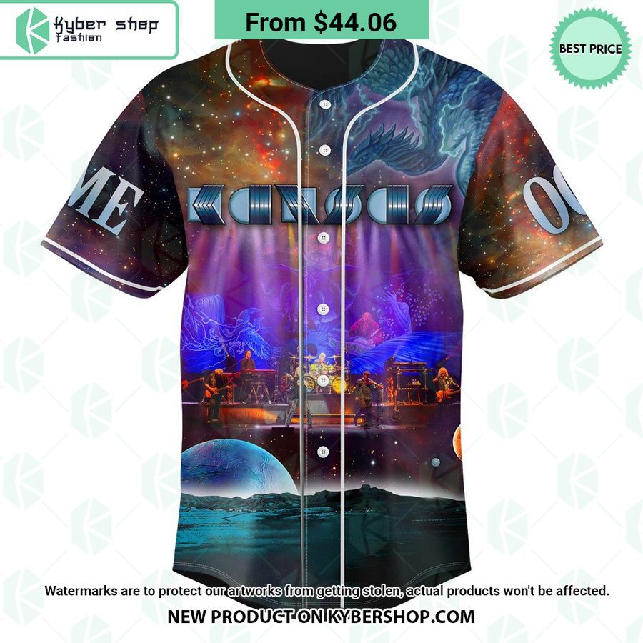 Kansas The Prelude Implicit album CUSTOM Baseball Jersey