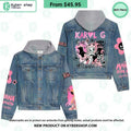 Karol G Hooded Denim Jacket