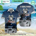 Kassel Huskies Hawaiian Shirt and Shorts