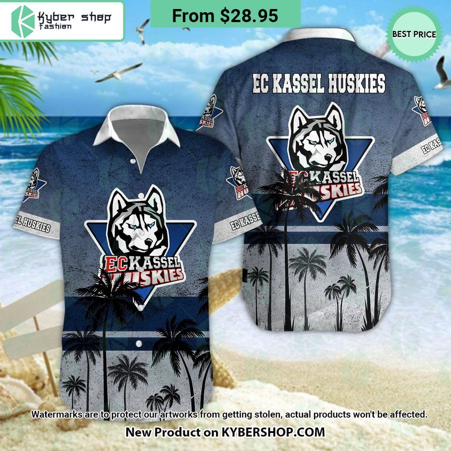 Kassel Huskies Hawaiian Shirt and Shorts