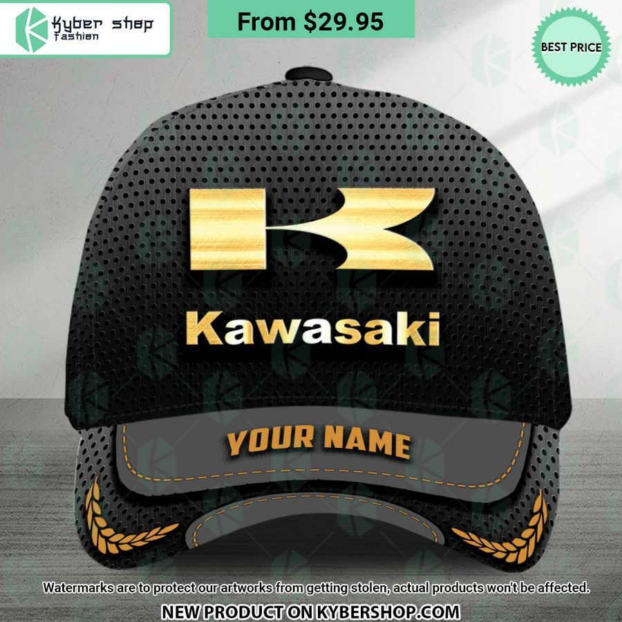 Kawasaki Custom Name Cap