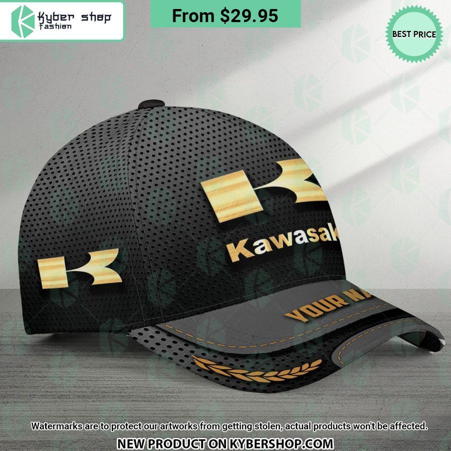 Kawasaki Custom Name Cap