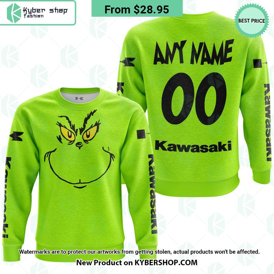 Kawasaki Grinch CUSTOM Hoodie