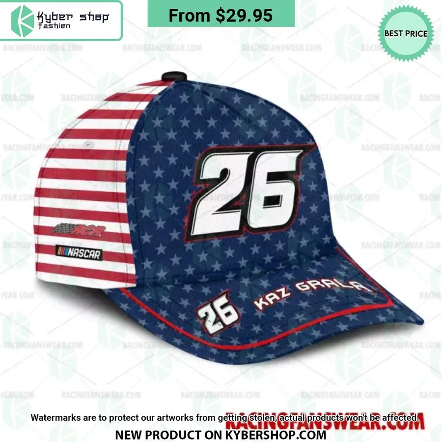 Kaz Grala NASCAR Racing Independence Day Hat