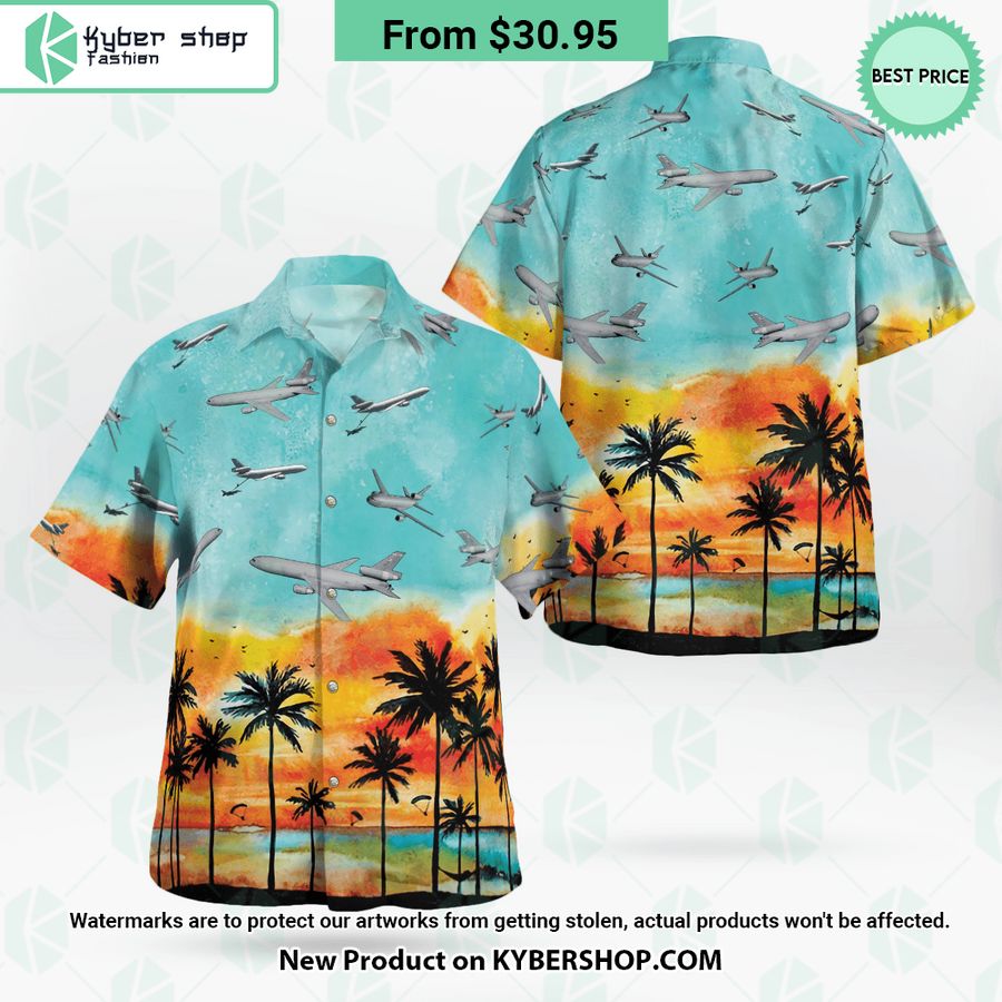 KC-10 Extender Hawaiian Shirt