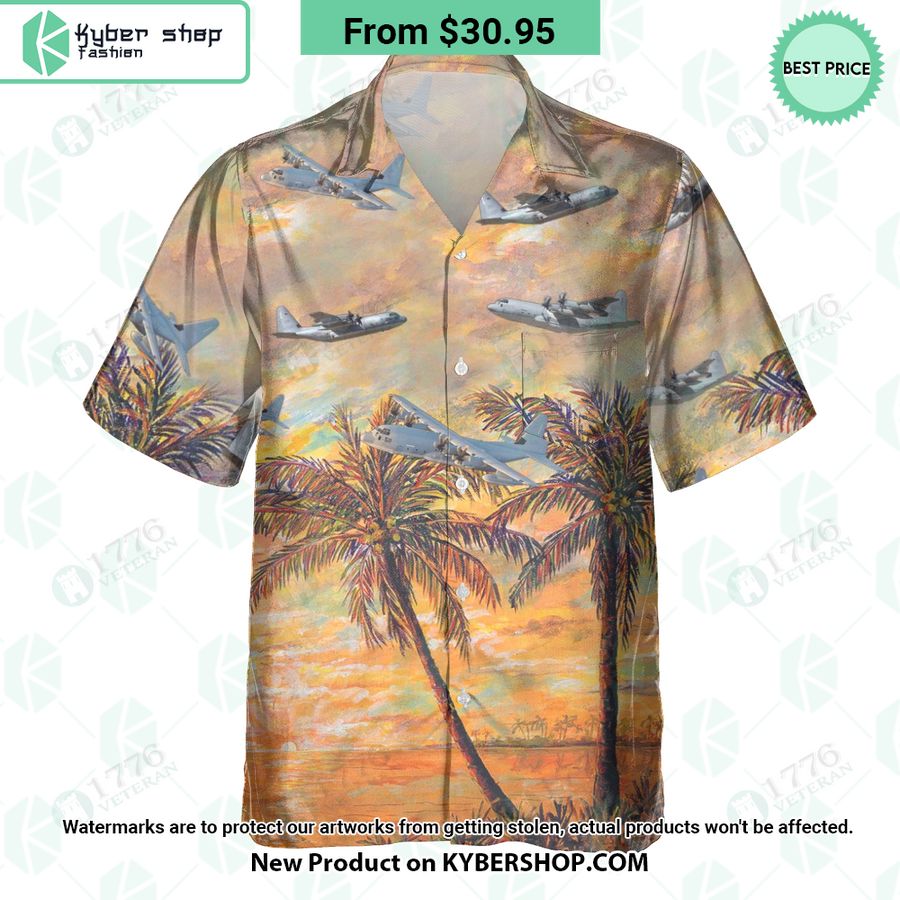 KC-130 Hercules Hawaiian Shirt