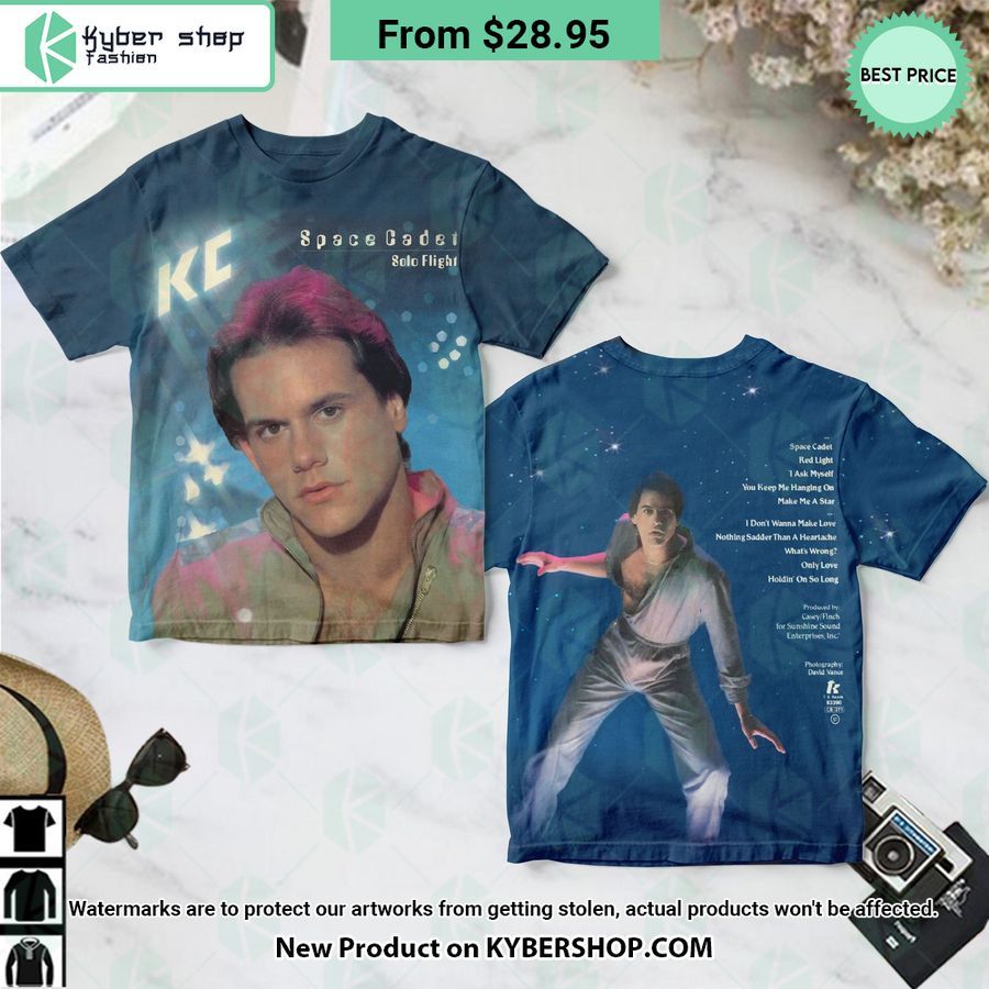 Kc And The Sunshine Band Space Cadet Solo Flight Album Shirt