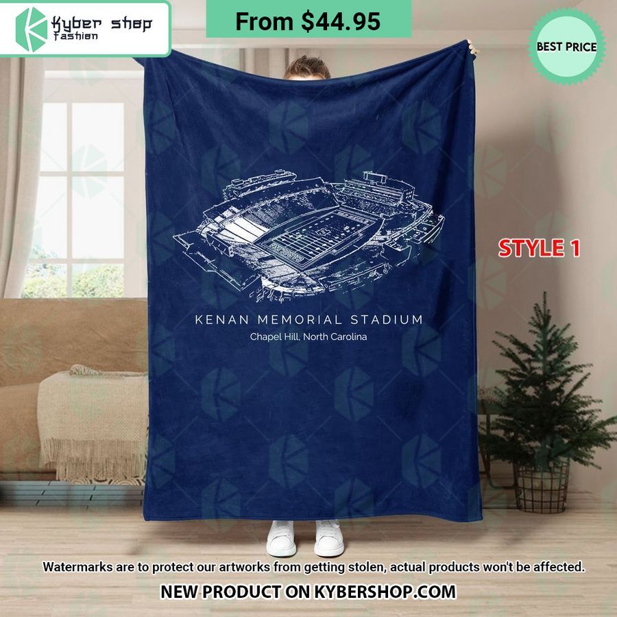 Kenan Memorial Stadium North Carolina Tar Heels Blanket