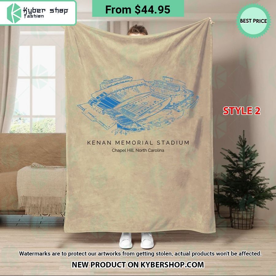 Kenan Memorial Stadium North Carolina Tar Heels Blanket