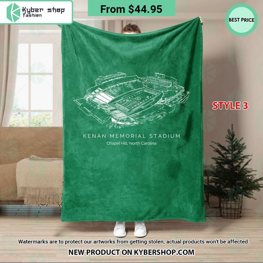 Kenan Memorial Stadium North Carolina Tar Heels Blanket