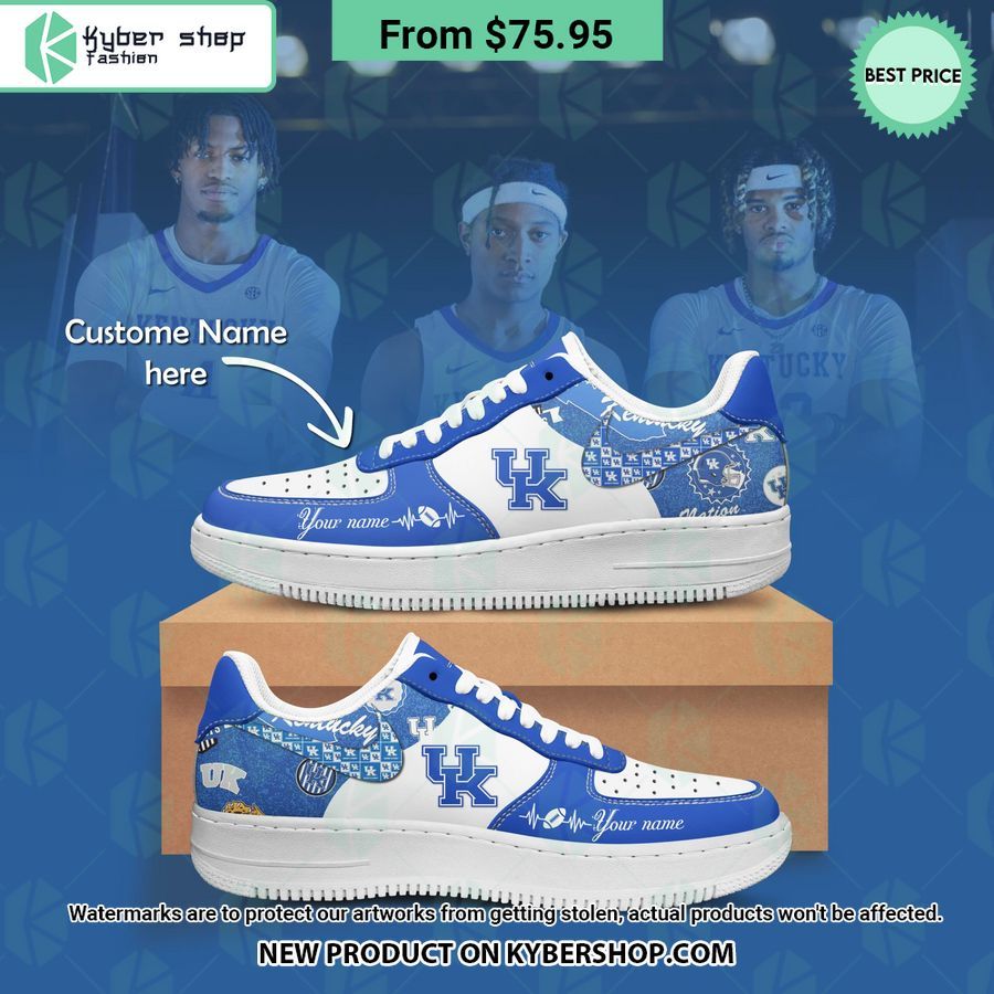 Kentucky Wildcats CUSTOM Air Force 1