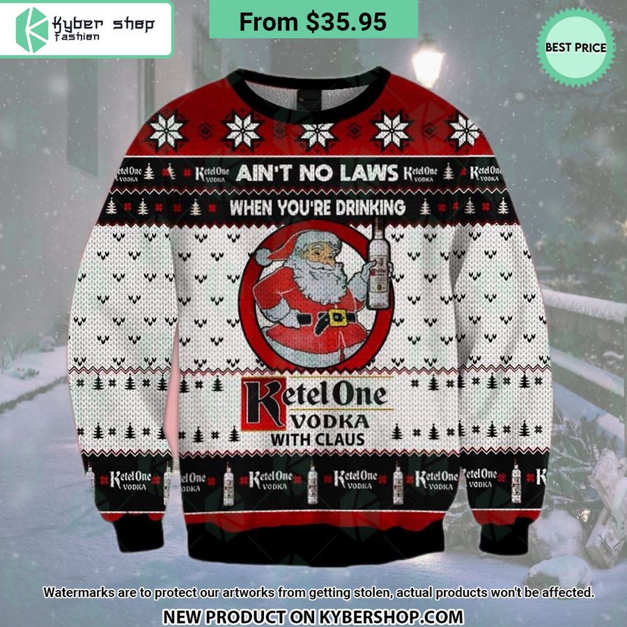 Ketel One Vodka With Claus Sweater