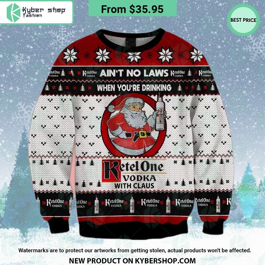 Ketel One Vodka With Claus Sweater