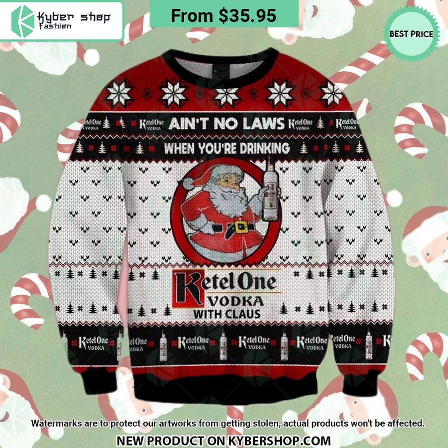 Ketel One Vodka With Claus Sweater