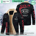 Kia Fleece Leather Jacket
