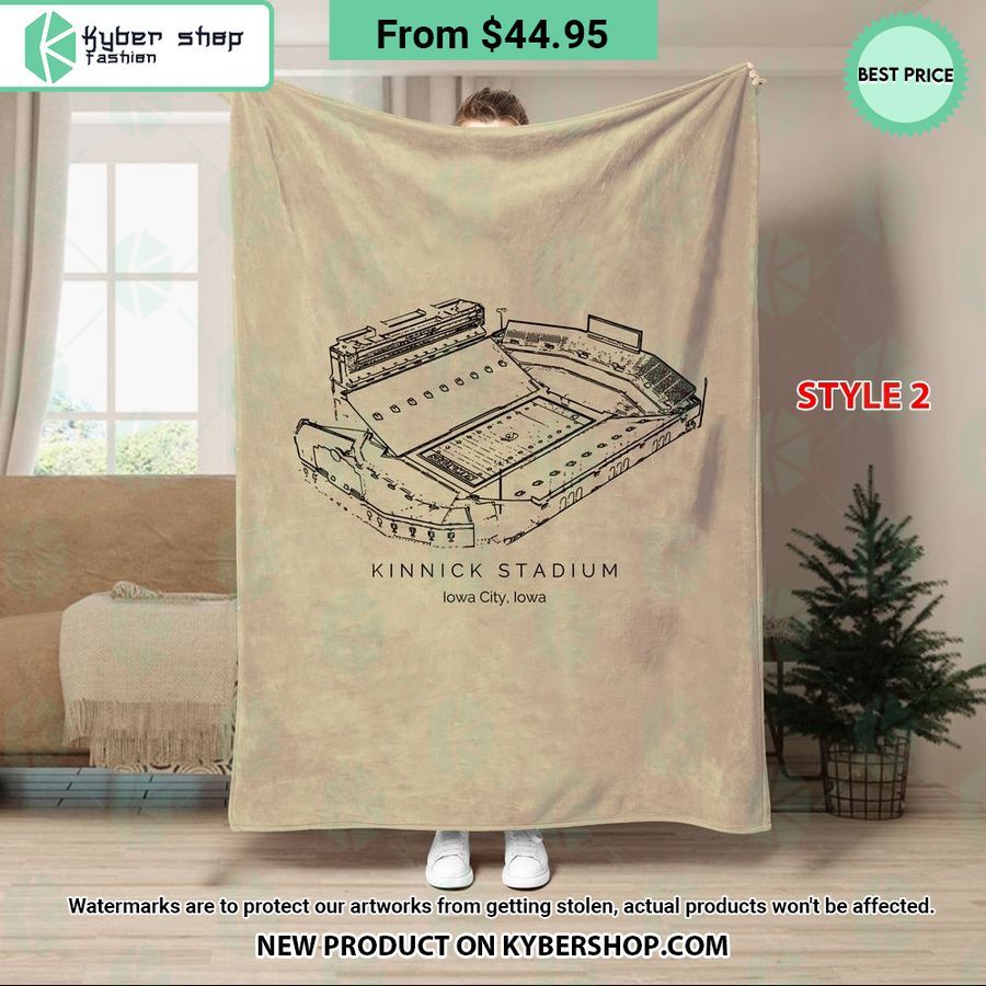Kinnick Stadium Iowa Hawkeyes Blanket