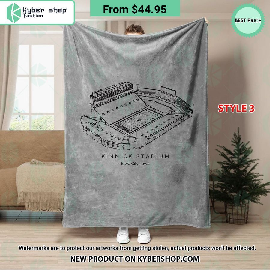 Kinnick Stadium Iowa Hawkeyes Blanket