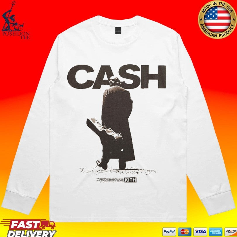 Kith Records For Johnny Cash Solo Desert T-shirt
