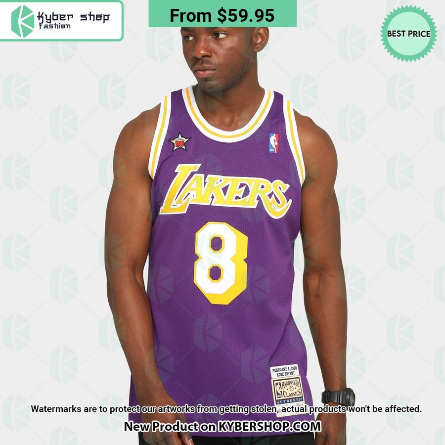 Kobe Bryant All Star West 8 Los Angeles Lakers Basketball Jersey