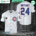 Kobe Bryant Chicago Cubs Baseball Jersey