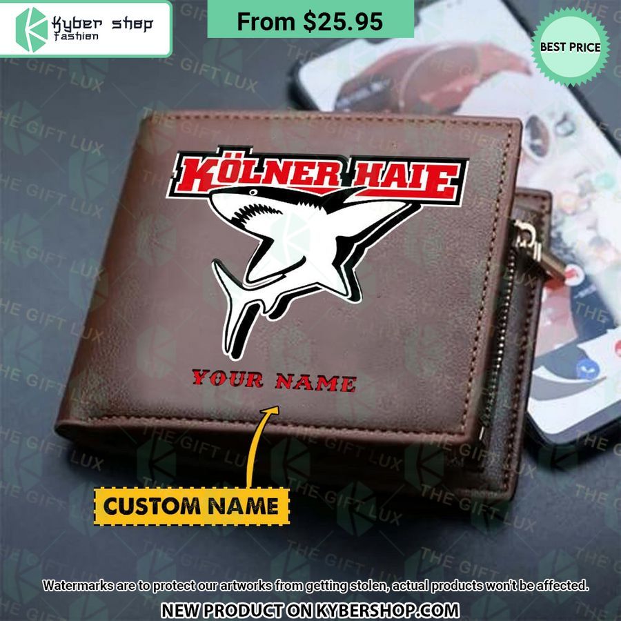 Kölner HaieCUSTOM Leather Wallet