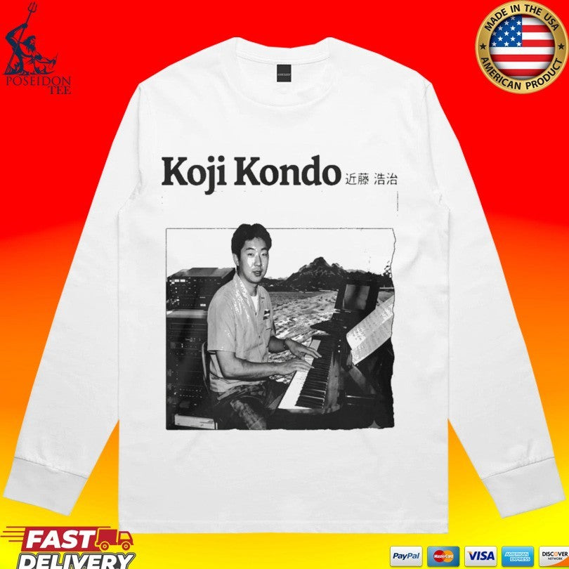 Koji Kondo I Can Hear Music T-shirt