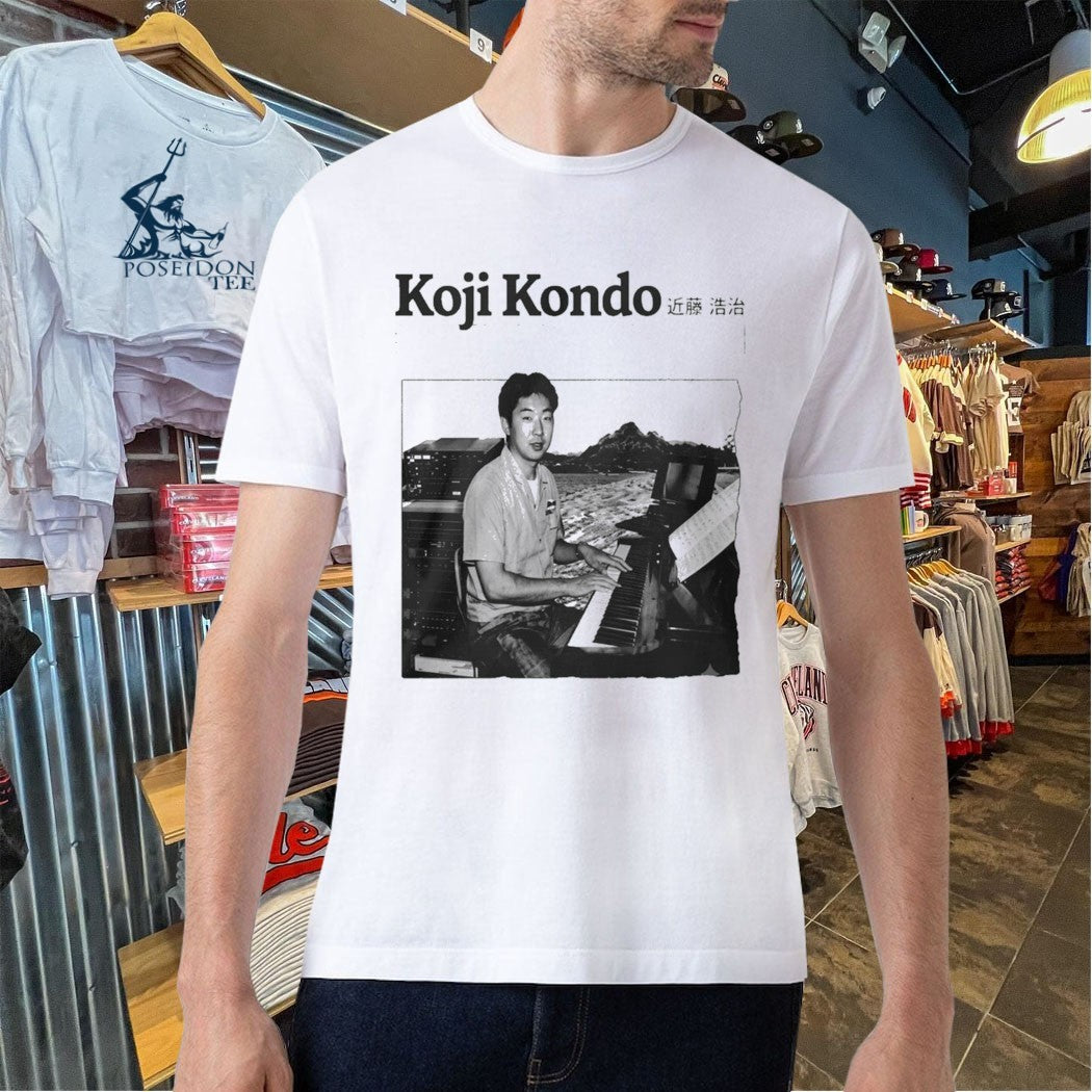 Koji Kondo I Can Hear Music T-shirt