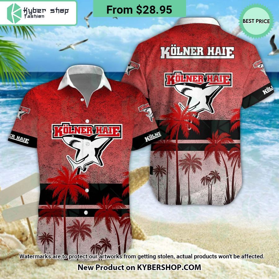 Kolner Haie Hawaiian Shirt and Shorts
