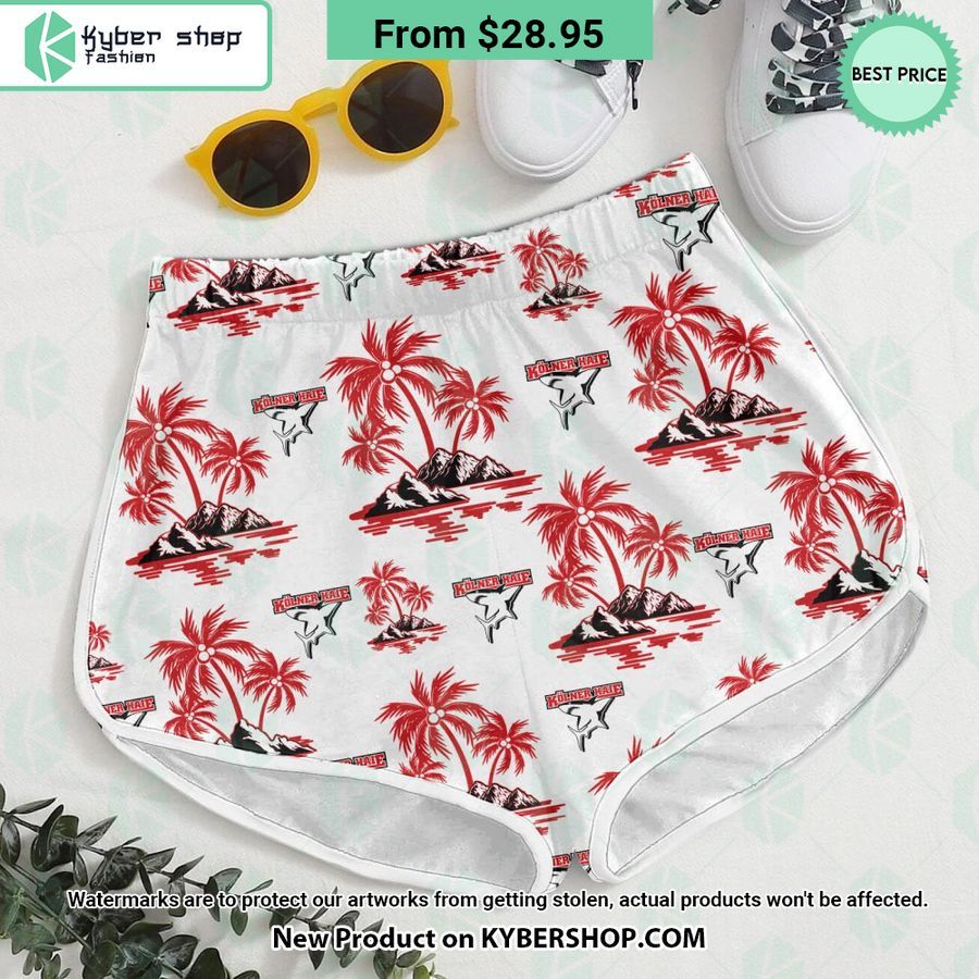 Kolner Haie logo Hawaiian Shirt and Shorts