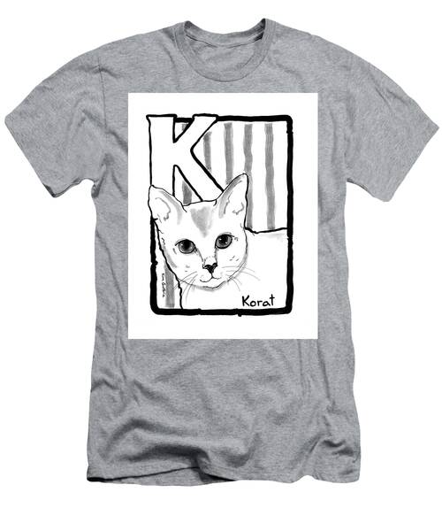 Korat Cat Drawing T-Shirt