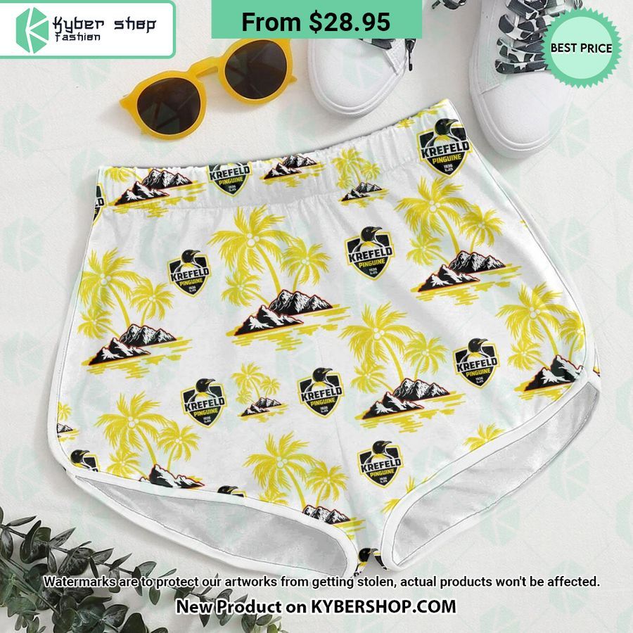Krefeld Pinguine logo Hawaiian Shirt and Shorts