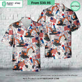 Kubota Excavator 4th Of July Hawaiian Shirt