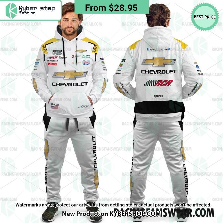 Kyle Busch Nascar 2023 Chevrolet Racing Uniform Hoodie