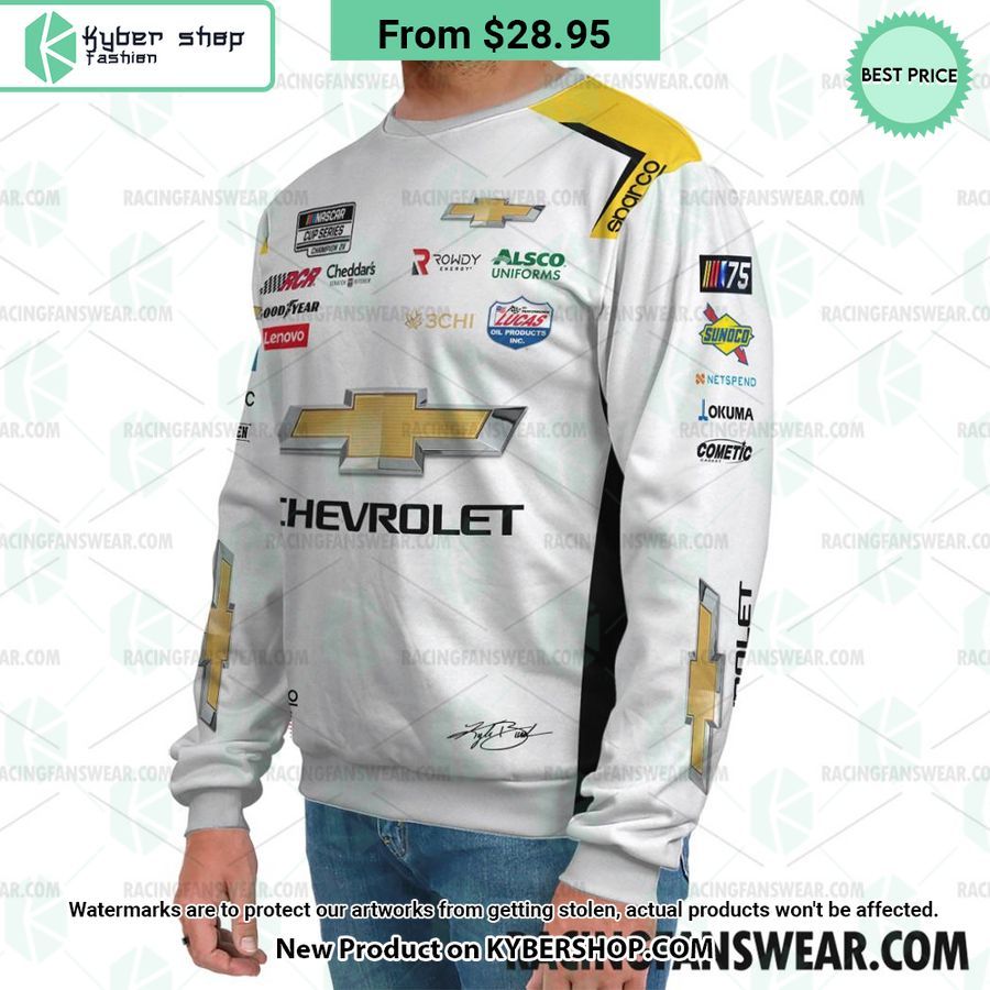 Kyle Busch Nascar 2023 Chevrolet Racing Uniform Hoodie