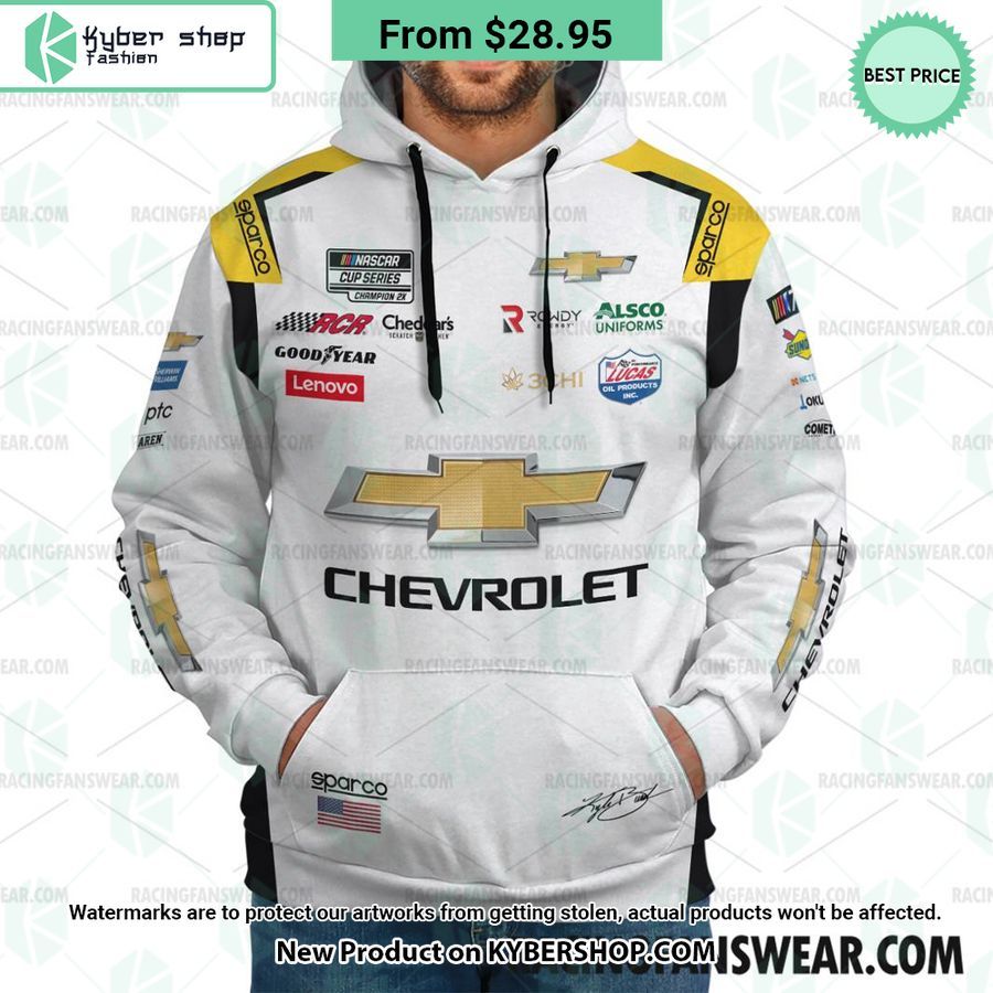 Kyle Busch Nascar 2023 Chevrolet Racing Uniform Hoodie