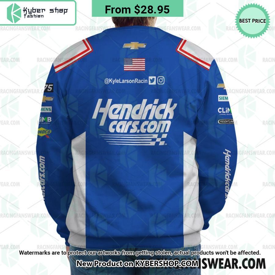 Kyle Larson Nascar 2023 HendrickCars Racing Uniform Hoodie