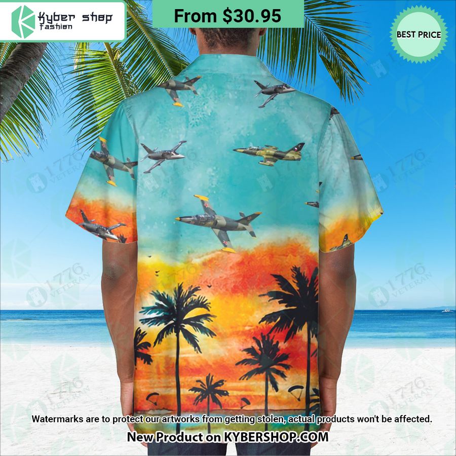 L-39 Albatros Sunset Hawaiian Shirt