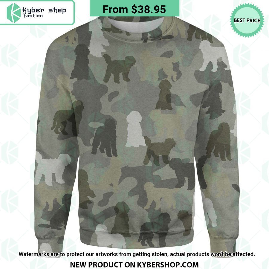 Labradoodle Camo Sweatshirt