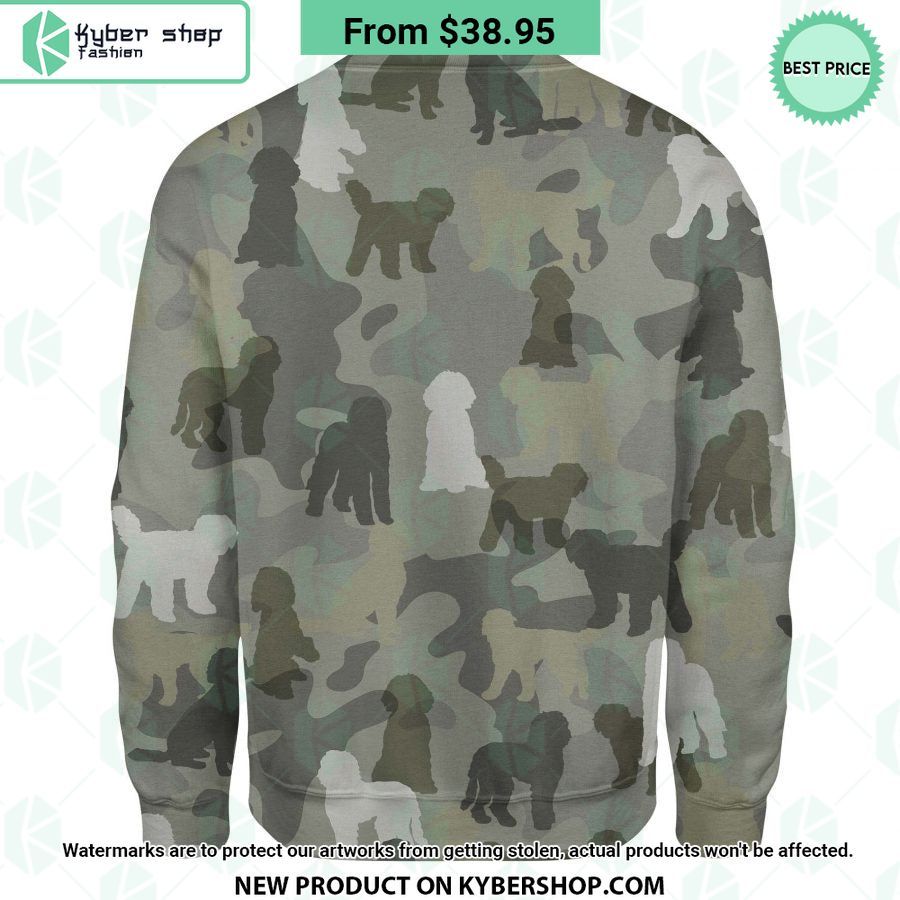 Labradoodle Camo Sweatshirt
