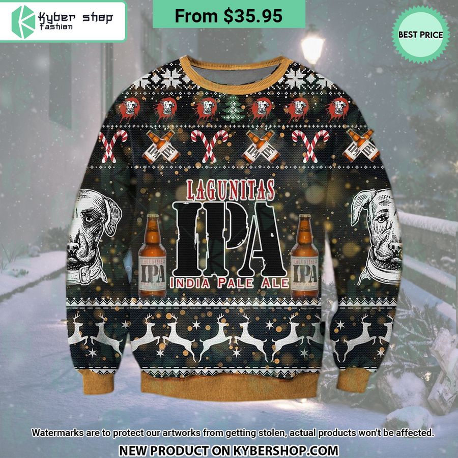 Lagunitas IPA Christmas Sweater