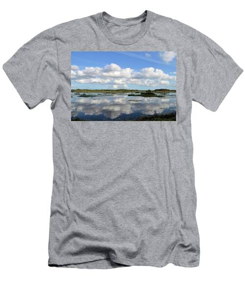 Lake With Cloud Reflection Orlando Wetlands Florida T-Shirt