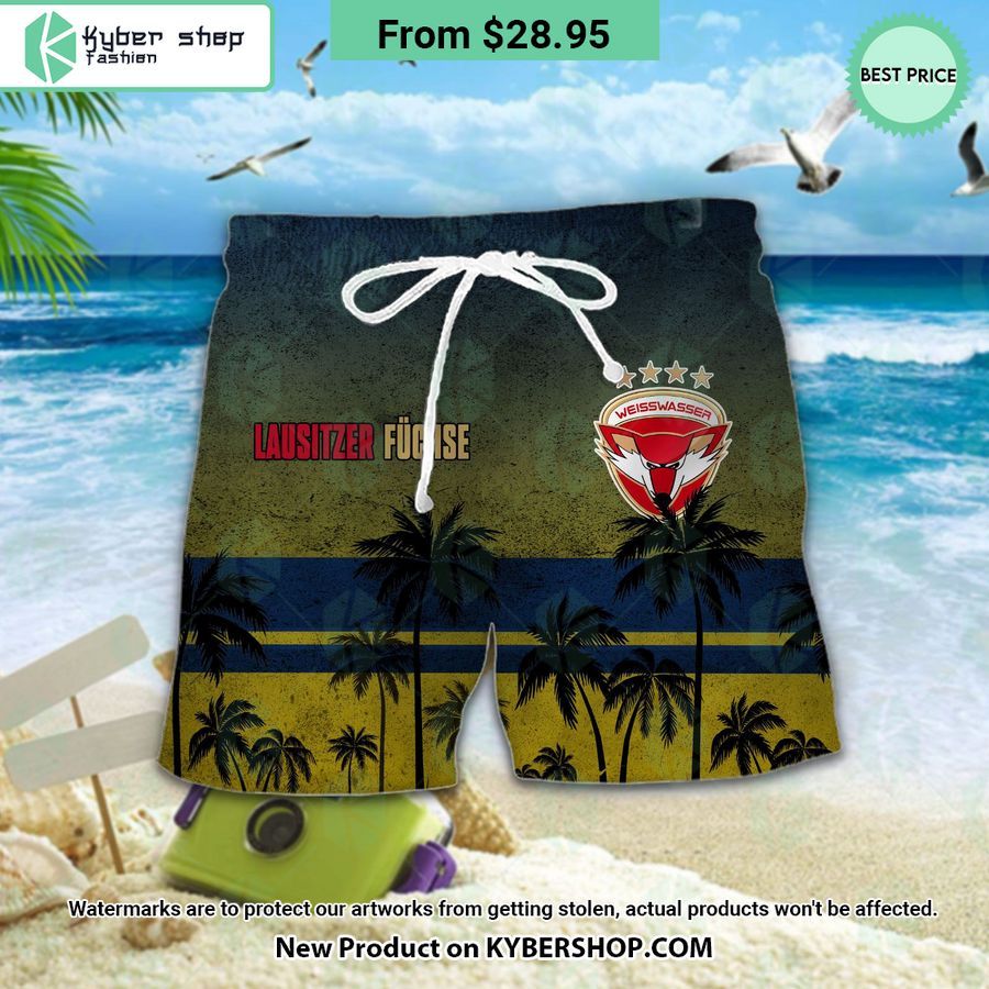 Lausitzer Fuchse Hawaiian Shirt and Shorts